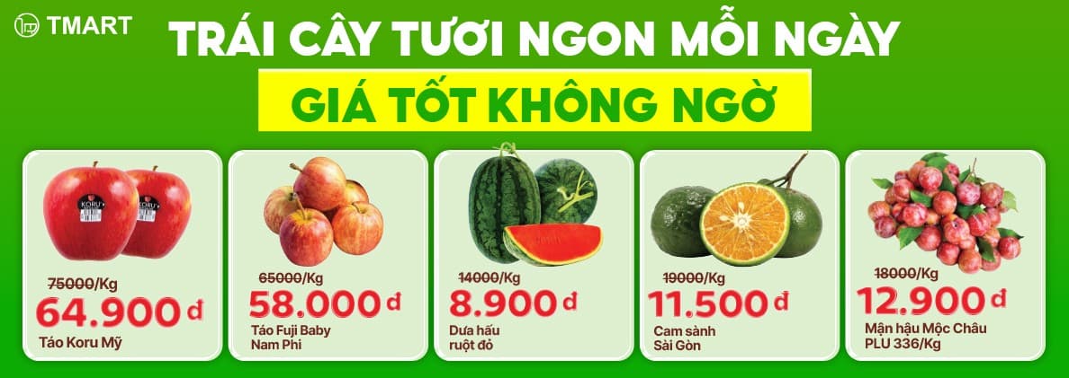 Banner for Rau Củ Trái Cây Tươi