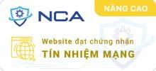 Website đạt chứng nhận tín nhiệm mạng
