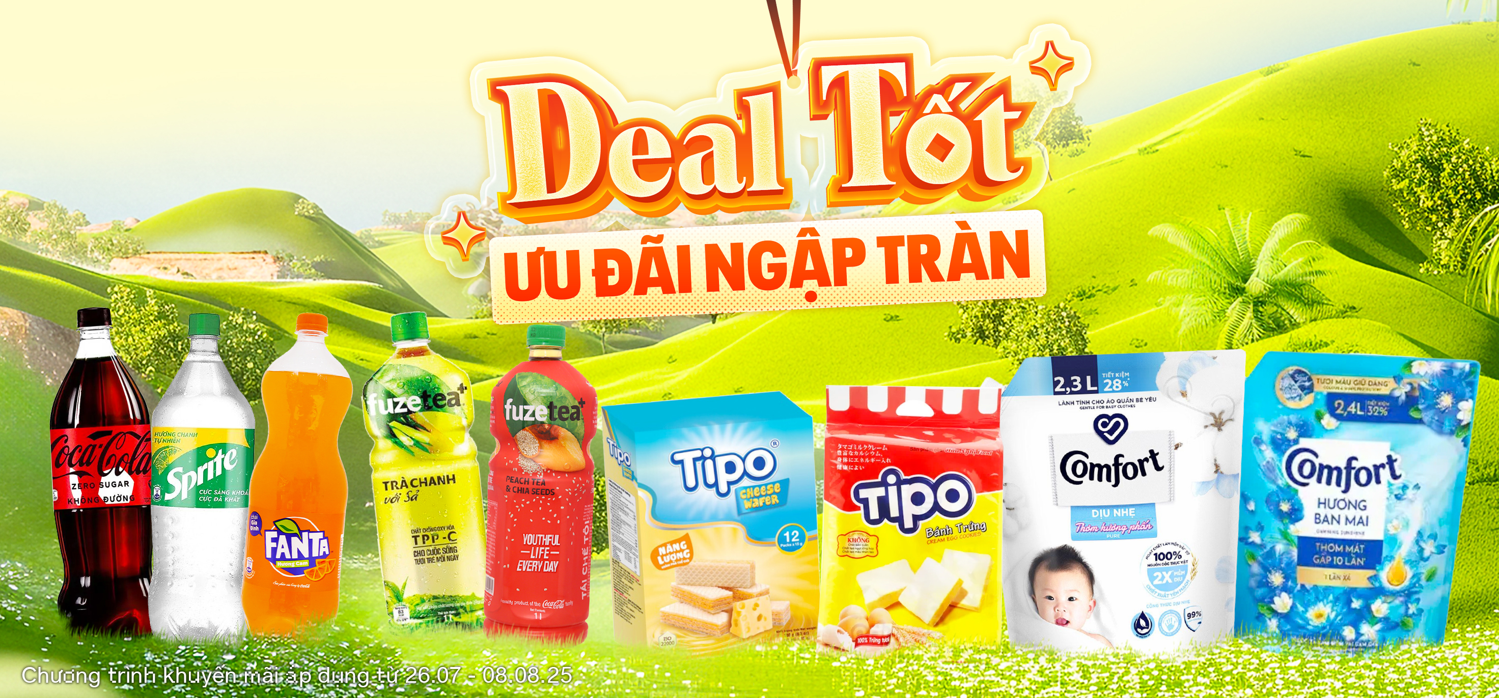 Ưu đãi ngập tràn Banner