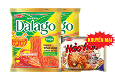 Mì Cà Rốt,Rau Bó Xôi Dalago Trộn